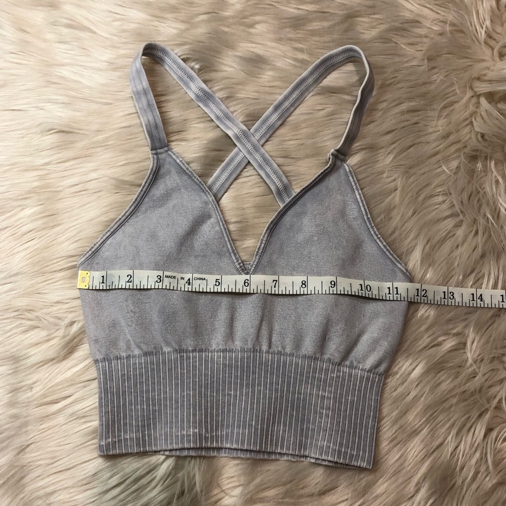 FREE PEOPLE Good Karma Crop Tank Top XS/S - Picture 6 of 8
